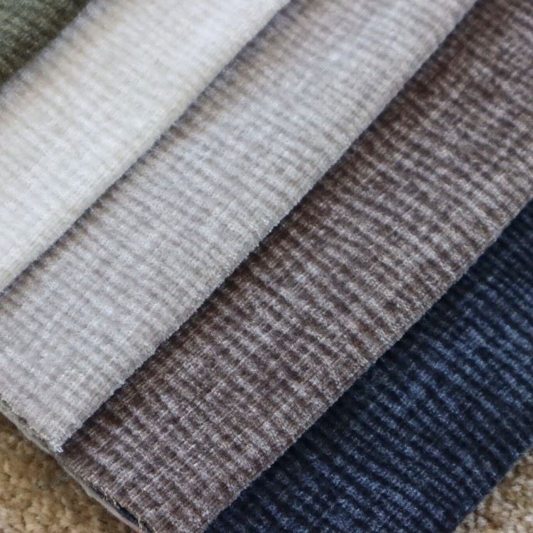 Heathered Fine Rib Chenille Upholstery Fabric Wholesale Sofa Hotel Fabric best Heathered Fine Rib Chenille Upholstery Fabric Wholesale Sofa Hotel Fabric best